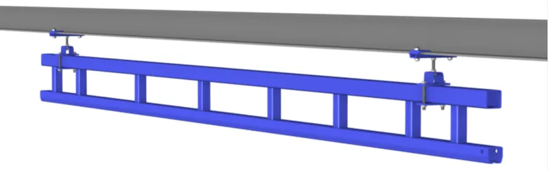 Ceiling mounted monorail workstation crane