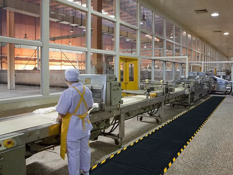 Extended length ergonomic floor mat